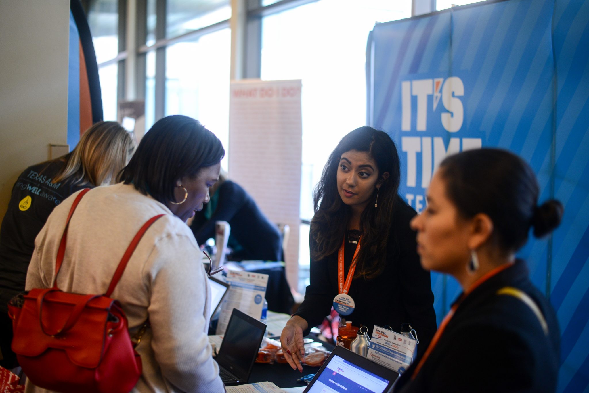 It's Time Texas staff at the Healthier Texas Summit