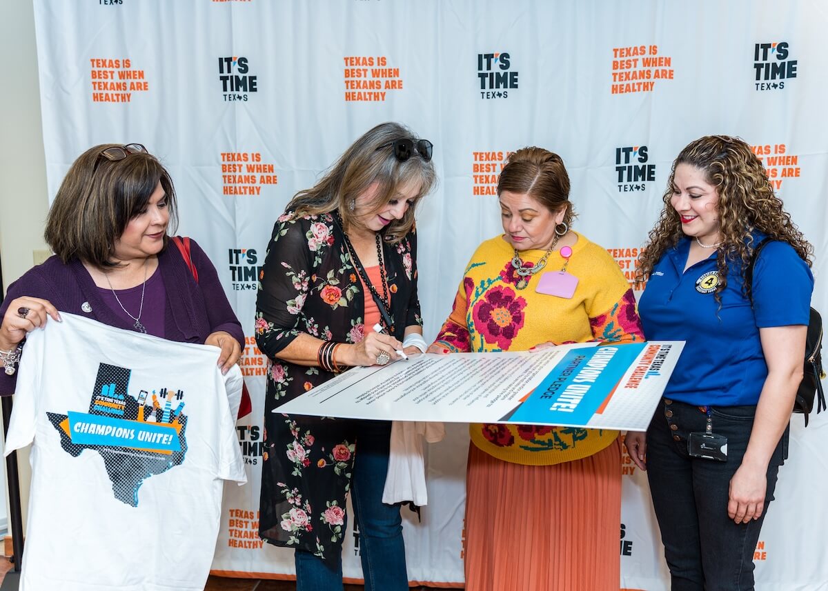 Featured image for “Local Rio Grande Valley Leaders and Community Health Champions Gather to Kickoff the 2024 It’s Time Texas Community Challenge”